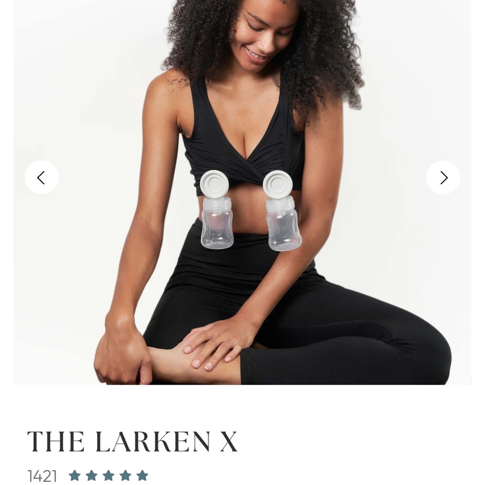 Larken X pumping bra
